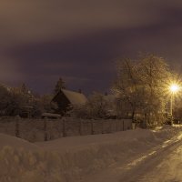 Зимний вечер :: ВИТАЛИЙ ХРОМЫЧЁВ