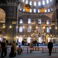В мечети. Новая мечеть в Стамбуле. :: ИРЭН@ .