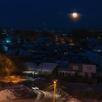 Ночь, луна и тишина. :: Виктор Иванович Чернюк