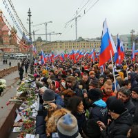 годовщина убийства Немцова, 2015 :: Михаил Бибичков