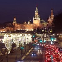 Кремль с Устьинского моста :: Михаил Бибичков