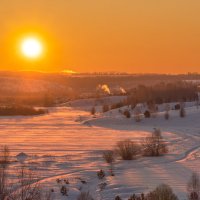 Рассвет в -31С :: Алексей Сметкин