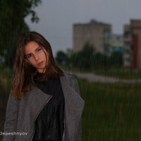 Под летним проливным дождём... :: Анатолий Клепешнёв