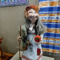 Текстильная кукла "БАБУЛЯ-ЯГУЛЯ" :: Лидия Бусурина