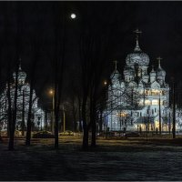 Вид на храмовый комплекс на Пискаревском проспекте :: Александр Максимов
