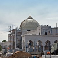 Строительство правого крыла Белой мечети. Болгар. Татарстан :: MILAV V