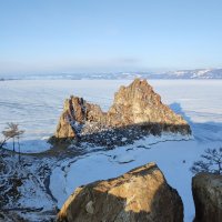 Мыс Бурхан на озере Байкал :: Валентина Папилова