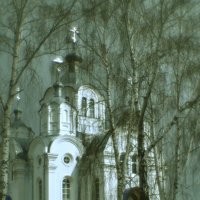 Церковь в честь Иверской иконы Божией Матери в Сухотинском Знаменском монастыре :: Сергей 