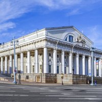 Здание товарной Биржи на Стрелке Васильевского острова :: Стальбаум Юрий 