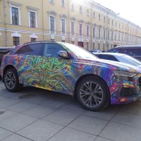 И автомобили приобретают яркие краски с приходом весны! :: Anna-Sabina Anna-Sabina