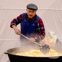 Приготовления плов в казане :: ЕРБОЛ АЛИМКУЛОВ