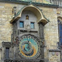 Часы на башне Староместской площади в Праге :: Любовь Зинченко 