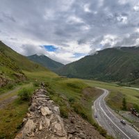 Чуйский тракт. Старая дорога и современная трасса :: Виктор Четошников