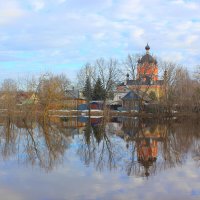 весна на реке Тихвинка :: Сергей Кочнев