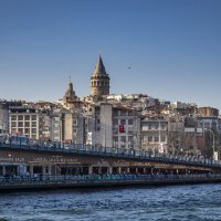 Стамбул, Галатский мост, Галатская башня... :: Владимир Новиков