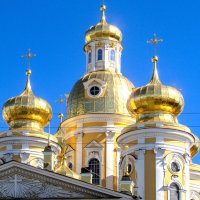 Купола Владимирского собора :: Любовь Зинченко 