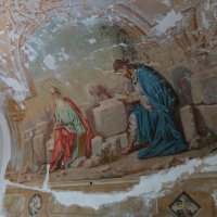 Единственная уцелевшая фреска в храме Распятия Господня. :: Люба 