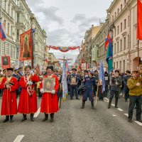 Бессмертный  Полк, Санкт- Петербург,   9 мая :: Владимир Иванов ( Vlad   Petrov)