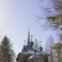 Церковь Александра Свирского Чудотворца на Хижгоре, 1871 год. :: Анастасия Северюхина