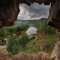 река Юрюзань вид из пещеры :: NikitinAleks 