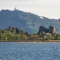 Останцы у Колыванского озера :: Виктор Четошников