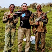 С охранниками в горах Симиен, Эфиопия :: Олег Svn