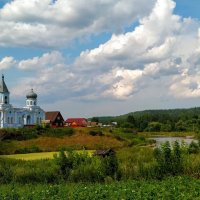 Сельский пейзаж :: Олег Денисов