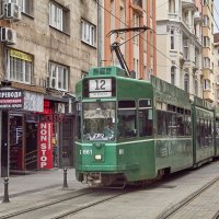 Трамвай в Софии в историеском центре :: Алексей Р.