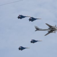 Ту-95МС и АГВП Русские витязи :: Сергей Гаричев