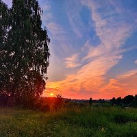 Окрасил  закат небосвод :: Денис Бочкарёв