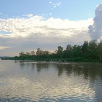 Июльский вечер на реке. :: Лия ☼