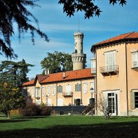 Varese Варесе Италия "Villa Mirabello" в парке Дворца Эстенсе :: wea *