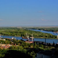 Ростов-на-Дону. Зелёный остров июньским вечером. :: Пётр Чернега