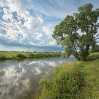 Облака в реке :: Алексей Смирнов