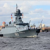 Репетиция парада ВМФ :: Александр Алексеенко