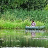 Рыбачка. :: Милешкин Владимир Алексеевич 