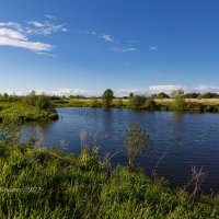 Тёплый летний пейзаж :: Александр Синдерёв