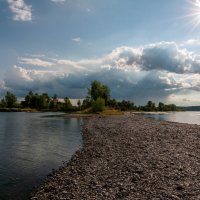 На берегу Енисея. :: Вадим Басов