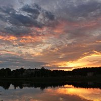 ... август...вечер.. закат... :: Александр Герасенков