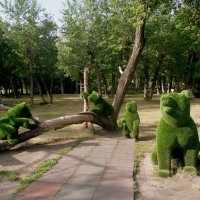В парке курорта "Озеро Карачи " , что под Омском. :: Мила Бовкун