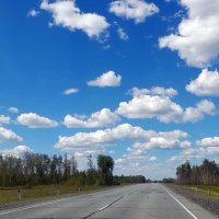 По дороге с облаками. :: Мила Бовкун