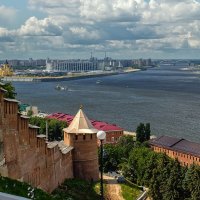 Нижний Новгород. На Чкаловской лестнице :: Сергей Шатохин 