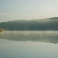 Туман над озером :: Олег Самотохин