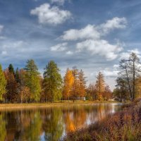 Гатчина-Дворцовый парк-Серебряное озеро :: Марина К