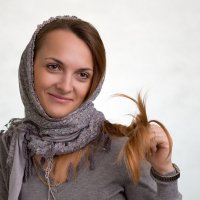 Портрет девушки с шалью :: Анатолий Тимофеев