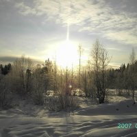красота северной зимы :: vladimir 