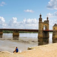 Река Неман...Мост Королевы Луизы... :: Игорь Суханов