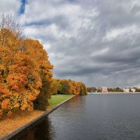 Осень. Вид с 1-го Елагина моста :: Владимир Бодин