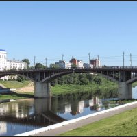 Кировский мост над Двиной в Витебске. :: Любовь Зинченко 