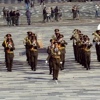 Военный оркестр Армении на Соборной площади. :: Татьяна Помогалова